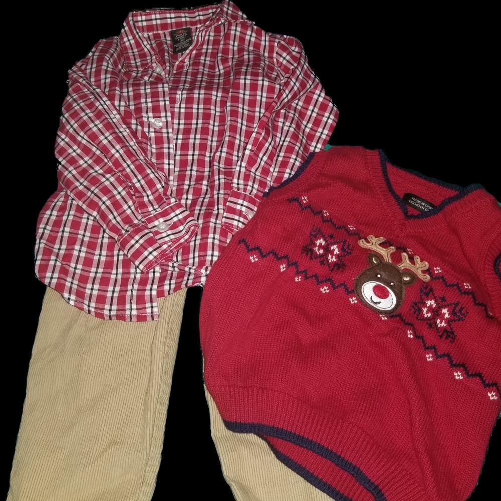 Dockers 18 months dressy Christmas outfit